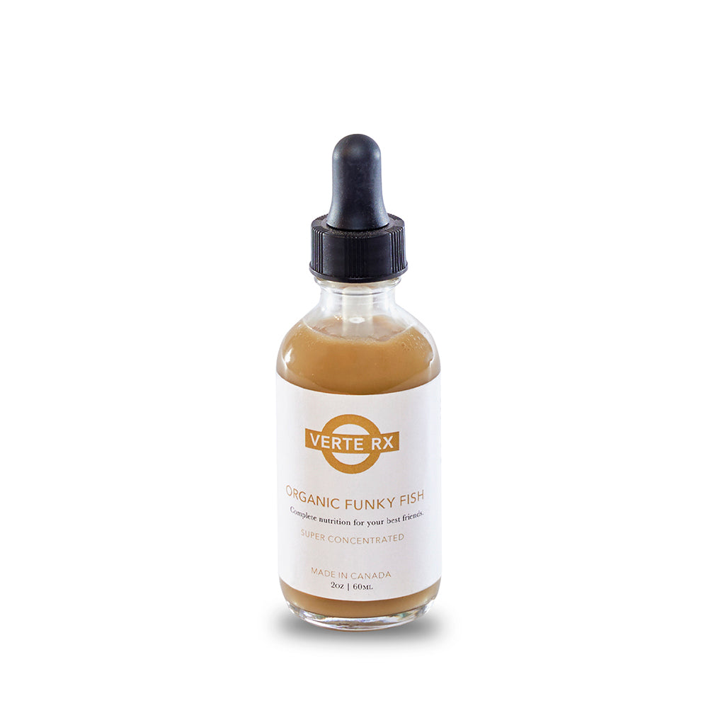 Verte RX | Organic Funky Fish, 2oz/60ml Super Concentrated Plant Vitamin Supplement Bottle